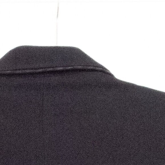 Elena Urrutia Womens Black Blazer Jacket Collared 4 Front Buttons Long Sleeve M - Picture 5 of 6